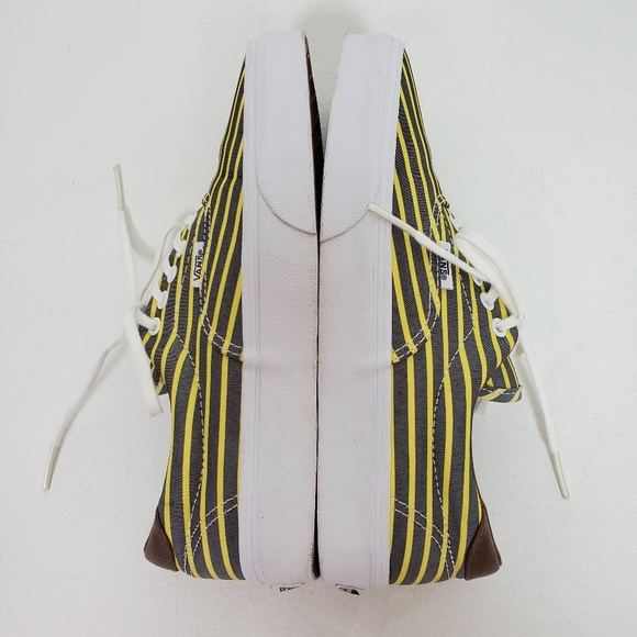 Yellow striped Vans! - Picture 2 of 9